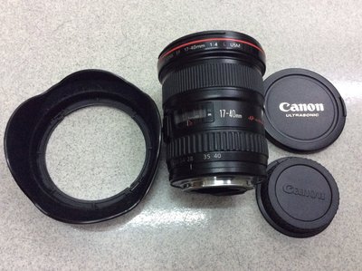 [保固一年] [高雄明豐] Canon EF 17-40mm F4 L USM 變焦鏡 恆定光圈 小三元 全片幅適用