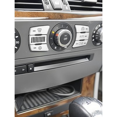 ABS 空調按鍵 寶馬 BMW E60 2004-2010 透光 一鍵啟動 警示燈按鍵裝飾貼 內裝 點火開關 汽車百貨 Y1810