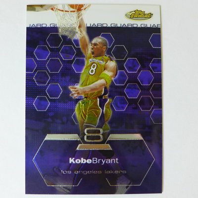 ~ Kobe Bryant ~2003年Finest 名人堂/小飛俠/黑曼巴/柯比·布萊恩 金屬設計.NBA球員卡