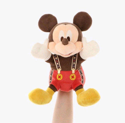全新 日本迪士尼樂園 米奇手偶 迪士尼37周年 米奇手偶娃娃 安撫娃娃米奇 2020年 米老鼠木偶奇遇記手偶 37週年 米奇套手布偶 disney mickey