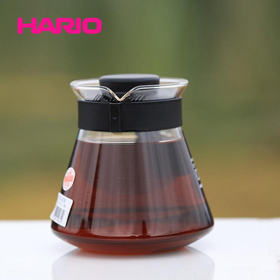 Hario咖啡壺哈里歐耐熱玻璃分享壺XVD可愛壺 360ml 600ml