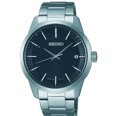 SEIKO SPIRIT時尚太陽能電波腕錶/黑/7B24-0BJ0D(SBTM233J)新年快閃搶購一只