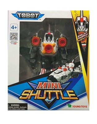 佳佳玩具 ---- 正版授權 MINI TOBOT 迷你 機器戰士 SHUTTLE 變型機器人【053092556】