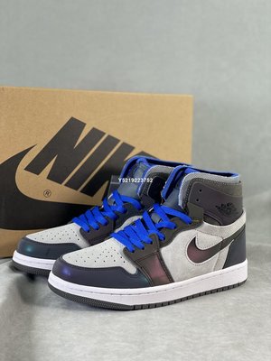 Air Jordan 1 Zoom Comfort 英雄聯盟 黑藍 籃球鞋 男女鞋 DD1453-001