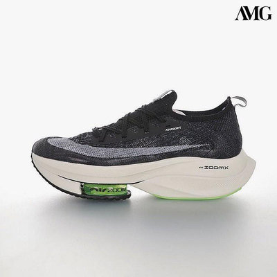NIKE AIR ZOOM TEMPO NEXT% 馬拉松 輕量 競速運動男女生慢跑鞋 黑白綠 CI9925-001
