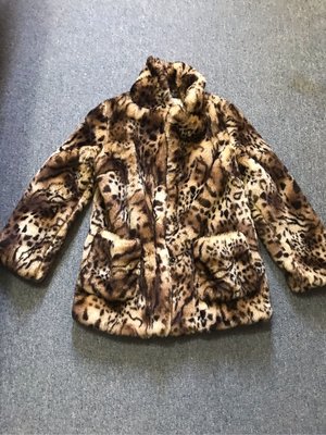 日本品牌Rosebullet豹紋大衣 超暖舒服 mousy sly vivi
