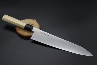 💖 堺孝行 💖 【瑞典鋼 和式牛刀 24cm】日本製 廚房刀具 八煌刃物