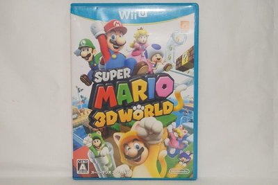 日版 WiiU 超級瑪利歐3D世界 SUPER MARIO 3D WORLD