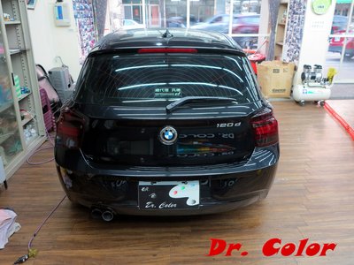 Dr. Color 玩色專業汽車包膜 BMW 120d 車燈保護膜