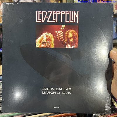 齊柏林飛艇Led Zeppelin Live In Dallas 1975黑膠唱片LP～Yahoo壹號唱片