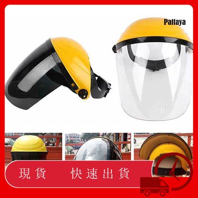 _PC防護面屏 透明防護電焊工面罩 頭戴式輕便式焊接面罩-新款221015