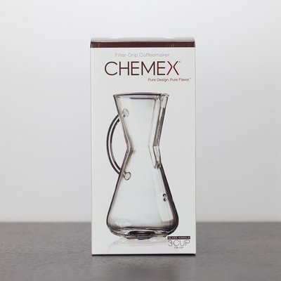 南美龐老爹咖啡 Chemex Glass Handle series 經典手沖咖啡濾壺 3人份 玻璃把手 CM-1GH
