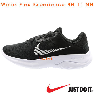 nike DD9283-001 黑×白 Wmns Flex Experience RN 11 NN 慢跑鞋 103N