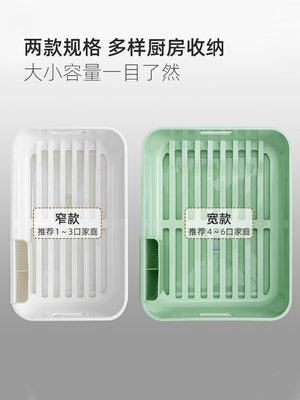 特賣-瀝水籃瀝水架日本進口ASVEL廚房碗碟筷勺盤子收納瀝水籃水槽放碗置物架