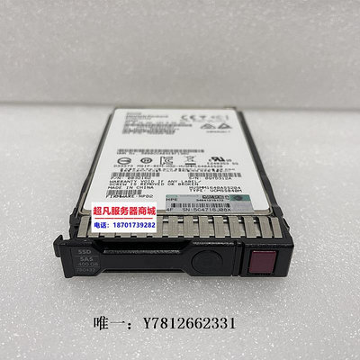 電腦零件HP 780432-001 400G SAS 12G SSD 2.5 779168-B21 G9服務器硬盤筆電配