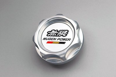 【Power Parts】正日本原裝進口 MUGEN POWER 無限 高質感機油蓋 銀色