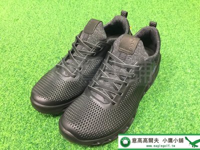 [小鷹小舖]ECCO GOLF BIOM COOL PRO 高爾夫球鞋無釘EC102104010 GORE-TEX 黑色