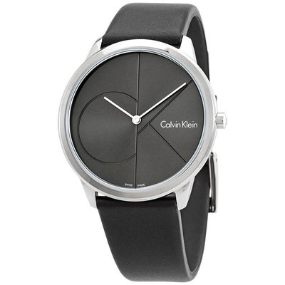 『中美鐘錶』可議價 Calvin Klein minimal CK男簡約時尚腕錶(K3M211C3)