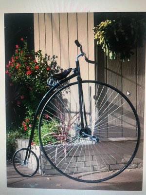 美國進口 38吋 「經典型」大小輪 腳踏車 / 復古 腳踏車  / 復古 自行車