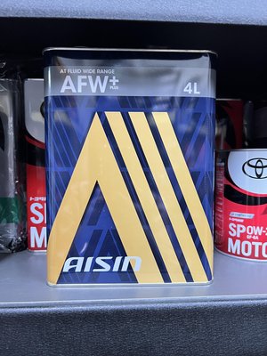 【油品味】愛信 AISIN AFW PLUS ATF WS 變速箱油 自排油 4L ,6速以下