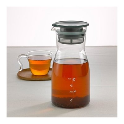日本製 Hario 直立式耐熱玻璃瓶 泡茶壺 700cc