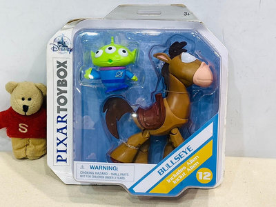 【Sunny Buy】◎現貨◎ Disney 迪士尼 Toy Story PIXAR 玩具總動員 紅心馬 + 三眼怪