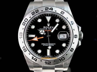 [好時計] Rolex 勞力士 216570 黑面 Explorer II 探險家 停產款 42mm LRH351 214270 226570 124270