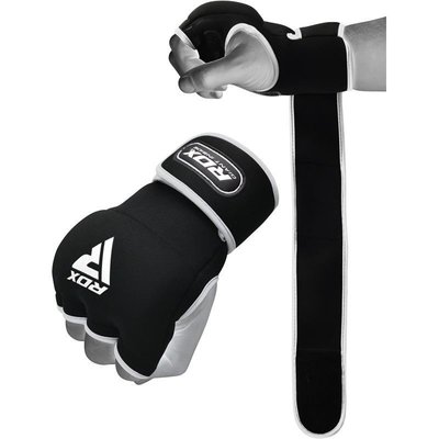 『VENUM旗艦館』RDX 英國 GGN-X8W 輕型拳擊練習 健身重訓 快速手綁帶 三用手套 黑白 尺碼 XL