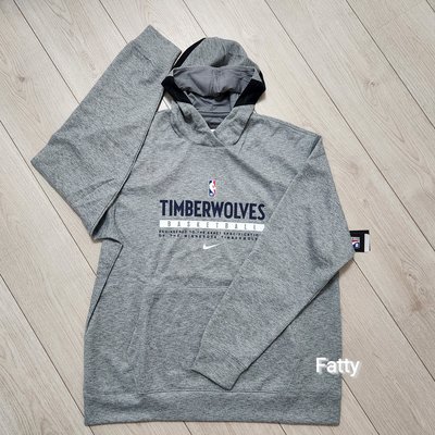 NIKE NBA 灰狼 TIMBERWOLVES EDWARDS 球員版 賽前熱身帽T
