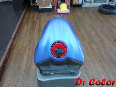 Dr. Color 玩色專業汽車包膜 YAMAHA YZF R1 絲綢變色冰川藍/消光金屬藍_油箱/後座蓋