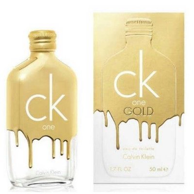 CK ONE GOLD 中性淡香水 2016限量版/1瓶/50ml-公司正貨
