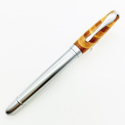 [虎之鶴 ] 雙色 天然竹筆 Bamboo 鋼珠筆 Schmidt 888F 鋼珠筆芯 可加購刻字 附筆盒 台灣設計製造