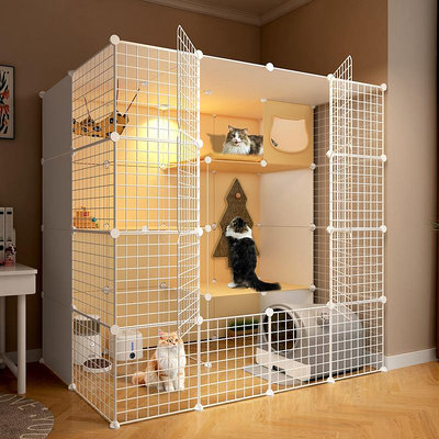特大號貓籠子超大自由空間家用室內大平台貓咪別墅大貓大型貓空籠
