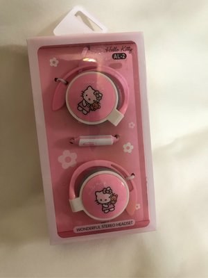 『好夠讚』非 一元 1元起標 無底價 全新 Hello Kitty耳機 Kitty耳機 Kitty耳掛式耳機 耳機 耳掛式耳機