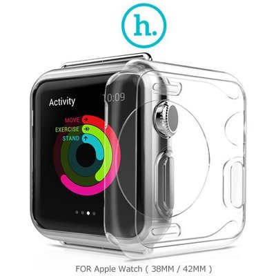 --庫米--HOCO Apple Watch (38mm / 42mm) 超薄TPU保護套 透色套 透明套