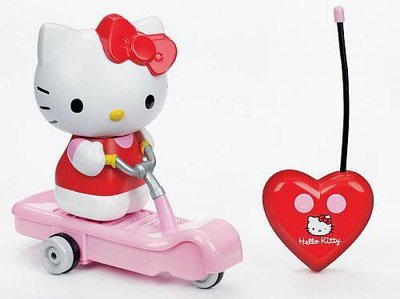 GIFT41 土城店 市伊瓏屋 Hello Kitty 凱蒂貓 歡樂遙控滑板車