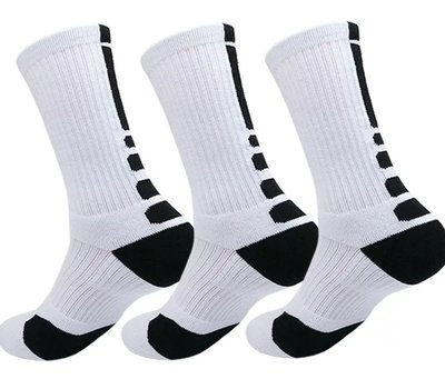 【益本萬利】S 1 NIKE同款同版型 厚底 毛巾襪 籃球襪 運動襪 黑 白 jordan curry 10雙送一雙 tuijiioop9987