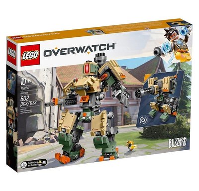 二手 正版 樂高 LEGO 75974 Overwatch 鬥陣特攻 Bastion 壁壘機兵 無盒 無說明書