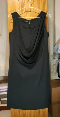 giordano ladies 兩用造型領洋裝 one-piece洋裝 00號 黑色