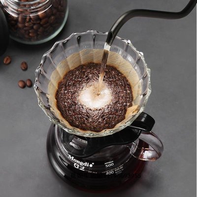 現貨熱銷-覓妮生活館手沖咖啡壺套裝咖啡器具家用手沖咖啡杯過濾器滴漏分享壺V60濾杯