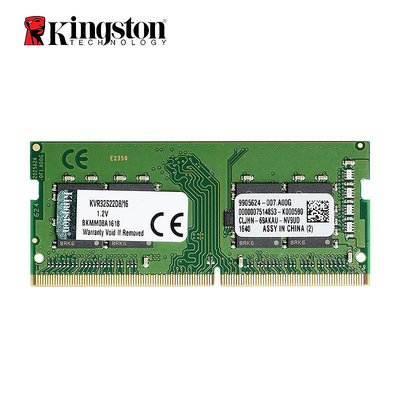 記憶體Kingston/金士頓DDR4 3200 16G筆電電腦內存條 單條16G游戲內存