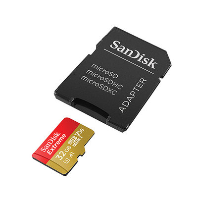 Sandisk閃迪 高速U3金卡32G記憶卡 100MB/秒高速讀寫 4K超高清視頻傳輸 運動相機存儲卡SD卡