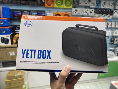 禾豐音響 【Blue】Yeti 原廠硬盒收納包 (黑) ◎ 專為 YETI 和 YETI X 設計