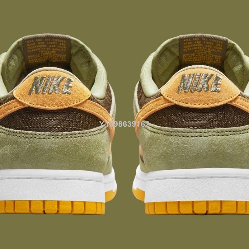 代購】Nike Dunk Low Dusty Olive 橄欖綠綠黃棕經典時尚百搭板鞋男鞋