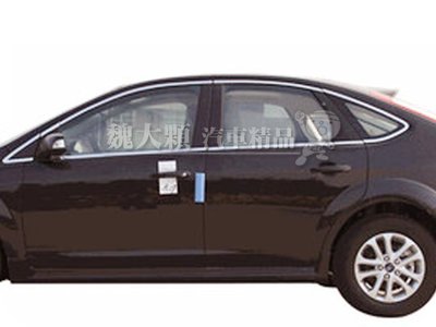 3件免運【魏大顆】Focus 5D(05-12)專用 不鏽鋼車窗飾條ー車窗亮條 車窗裝飾條 Mk2 Mk2.5 Ford