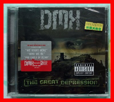 ◎2001全新CD未拆!17首-DMX-經濟大蕭條專輯-The Great Depression-等17首好歌◎流行.