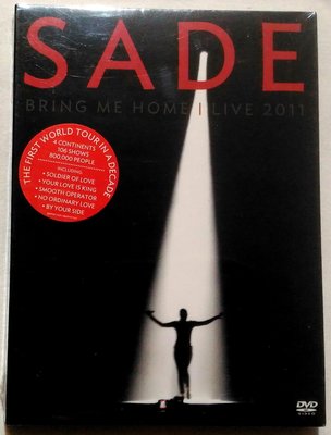 全新未拆 / 莎黛 Sade / 心的歸屬-世界巡迴演唱會 (CD+DVD) Bring Me Home Live