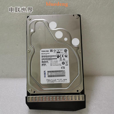 浪潮-東芝 MG04ACA400N V02313D HDEPR01GEA51  4T 7.2K SATA硬碟