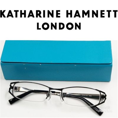 【皮老闆】 二手真品 KATHARINE HAMNETT LONDON 眼鏡 鏡框 日本製 (109)