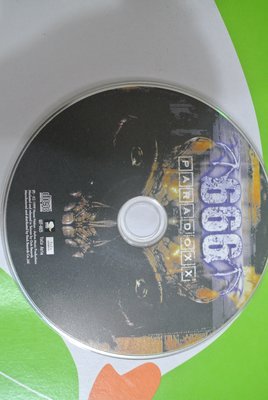 裸片 CD ~ PARADOXX 似是而非 666樂團 ~ 1999 TOCO  GUT-0025